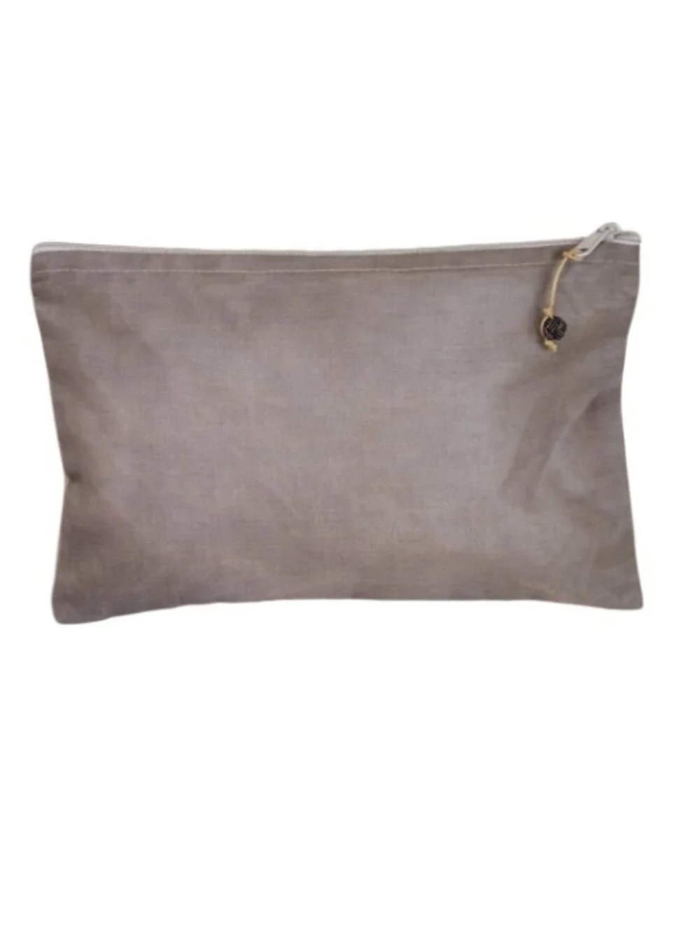 April Cornell Bel Canto Embroidered Mocha Pouch NWT